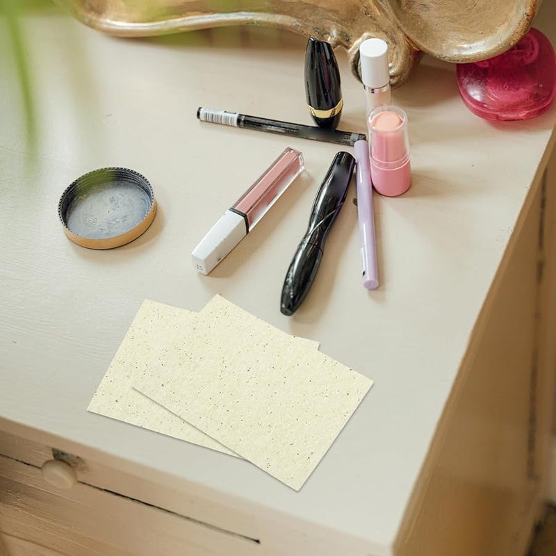 Green Tea Oil Control Blotting Paper 100 Sheets Portable Face Pads For Oily Skin - Image 4